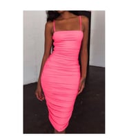 “Neon Midi” Dress 