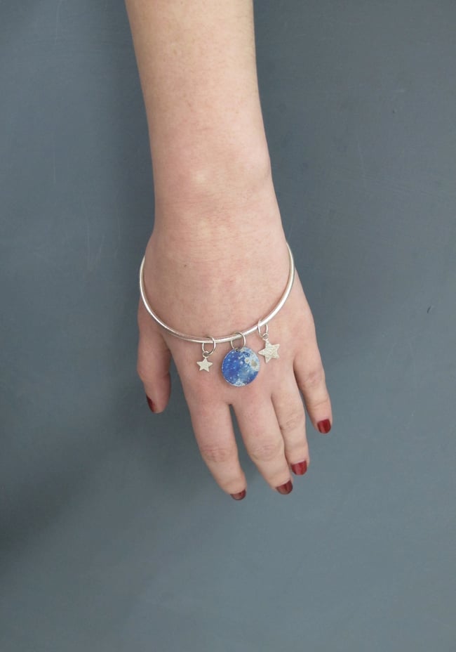 {NEW}Stella Nova – Galaxy Charm Bangle