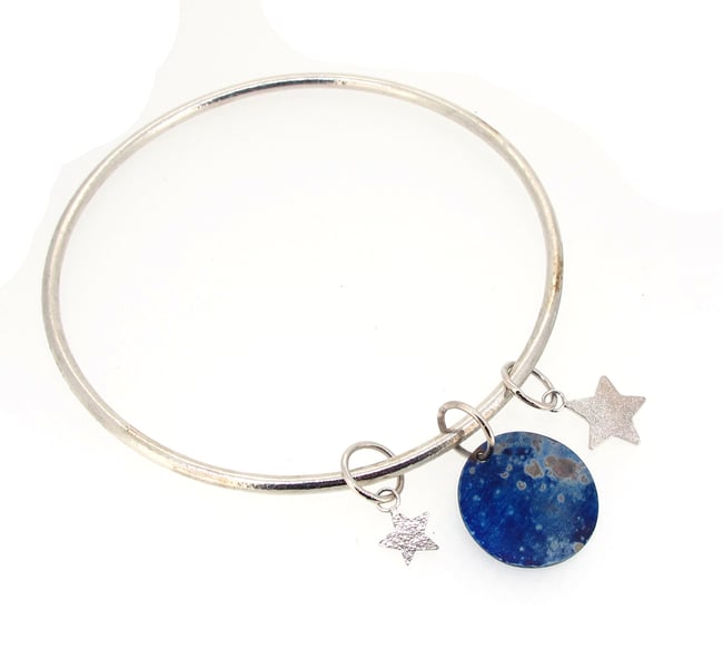 {NEW}Stella Nova – Galaxy Charm Bangle