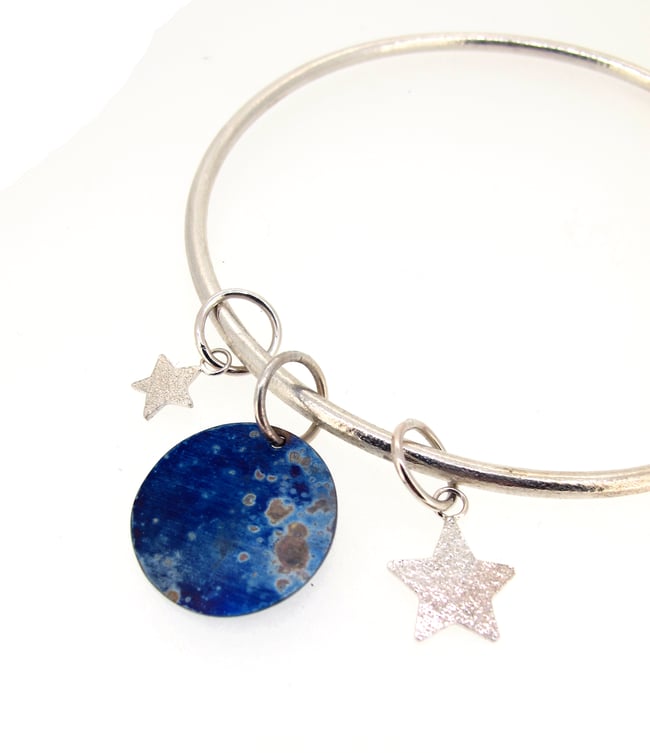 {NEW}Stella Nova – Galaxy Charm Bangle