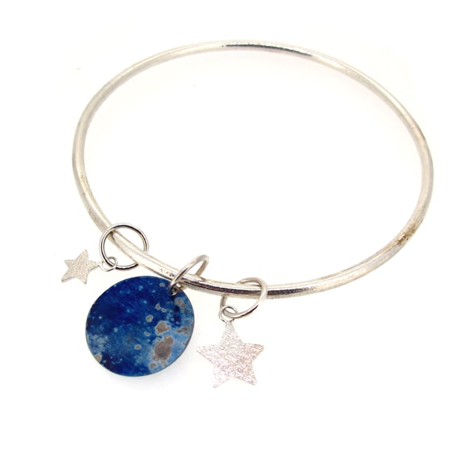 {NEW}Stella Nova – Galaxy Charm Bangle
