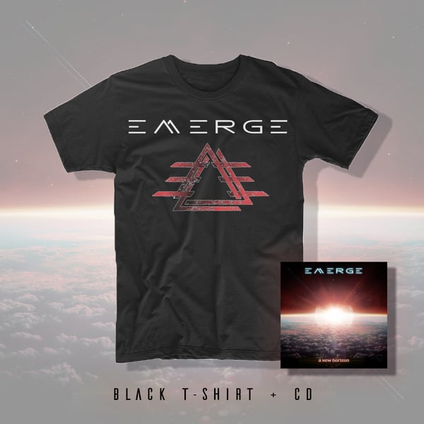 Image of “A New Horizon” Physical CD and T-Shirt Bundle