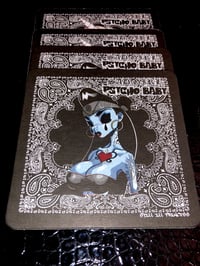 Image 1 of 4 Double Sided Coaster Set. Psycho Baby/Sugar Pop