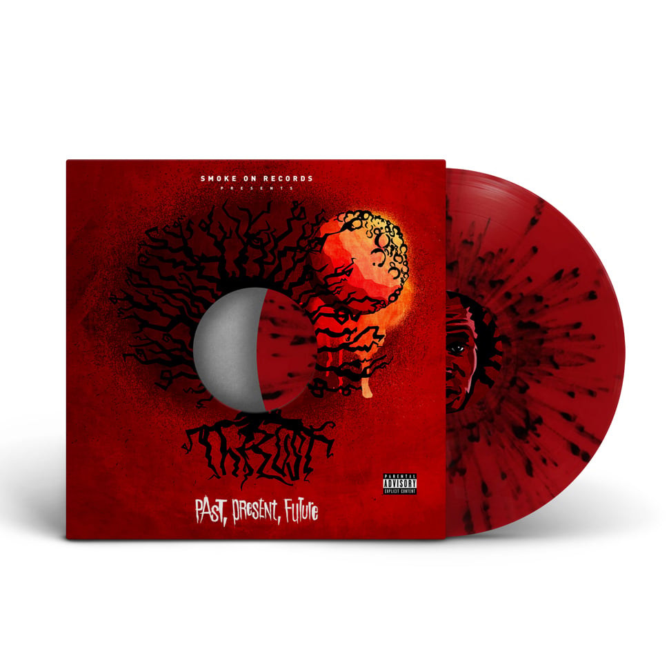 Thrust - Past, Present, Future Vinyl (The Red Splatter Maple