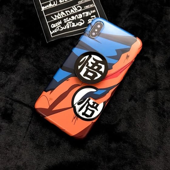 Image of Son Goku iPhone Case + Pop Socket