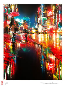 Image of 'Neon Waves' - NEW limited edition print