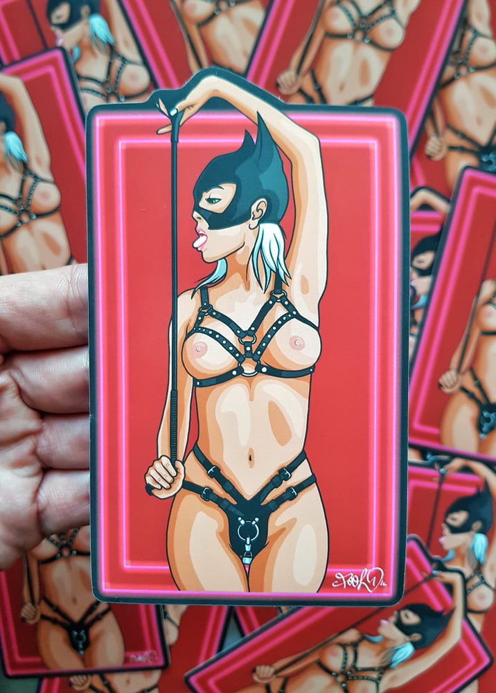 Image of "Catwoman" Special limited sticker XL