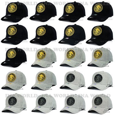 Image of MEXICAN hat cap MEXICO Federal Logo State Embroidered Curved bill Baseball cap