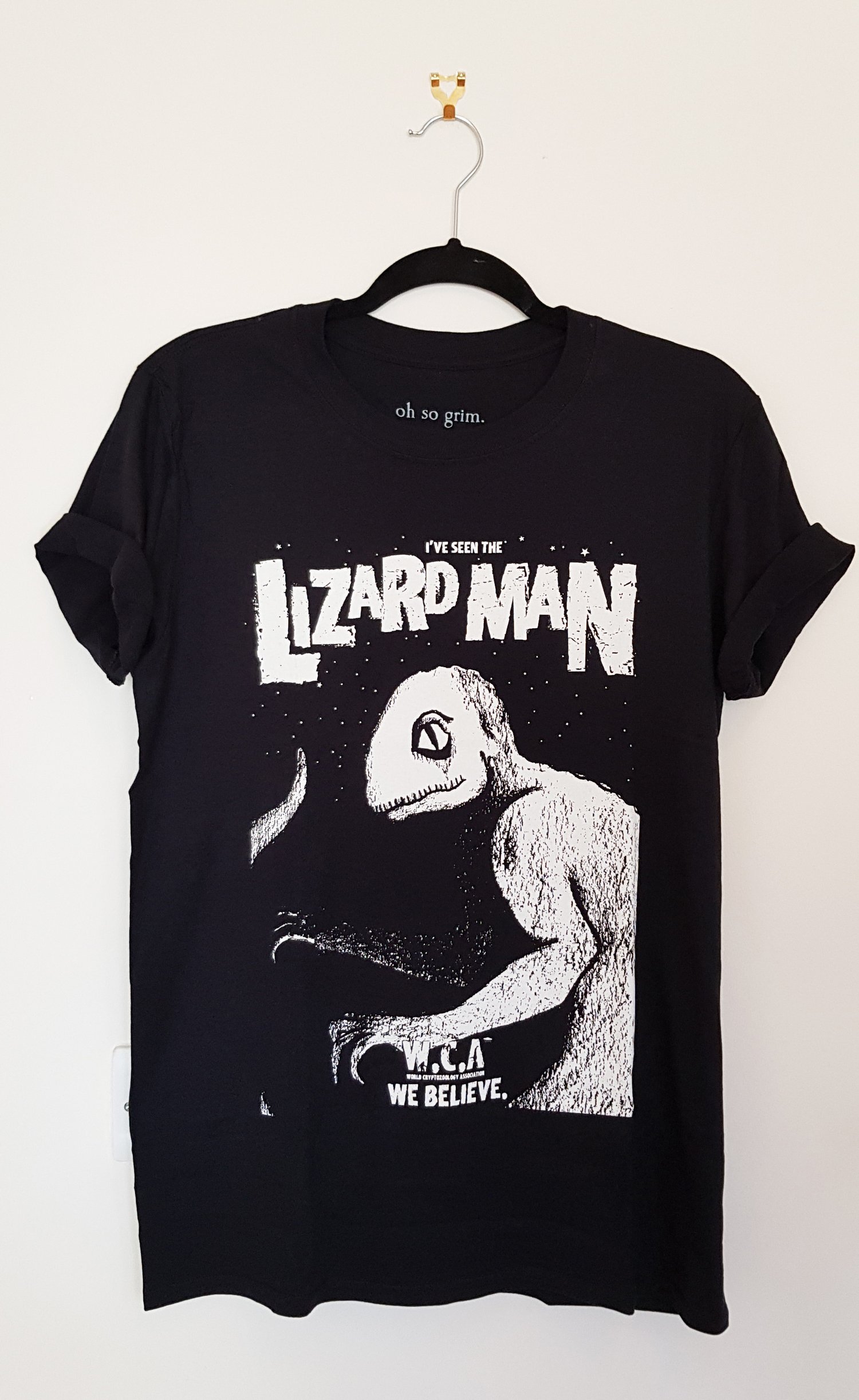 Lizard Man T-Shirt | Oh So Grim