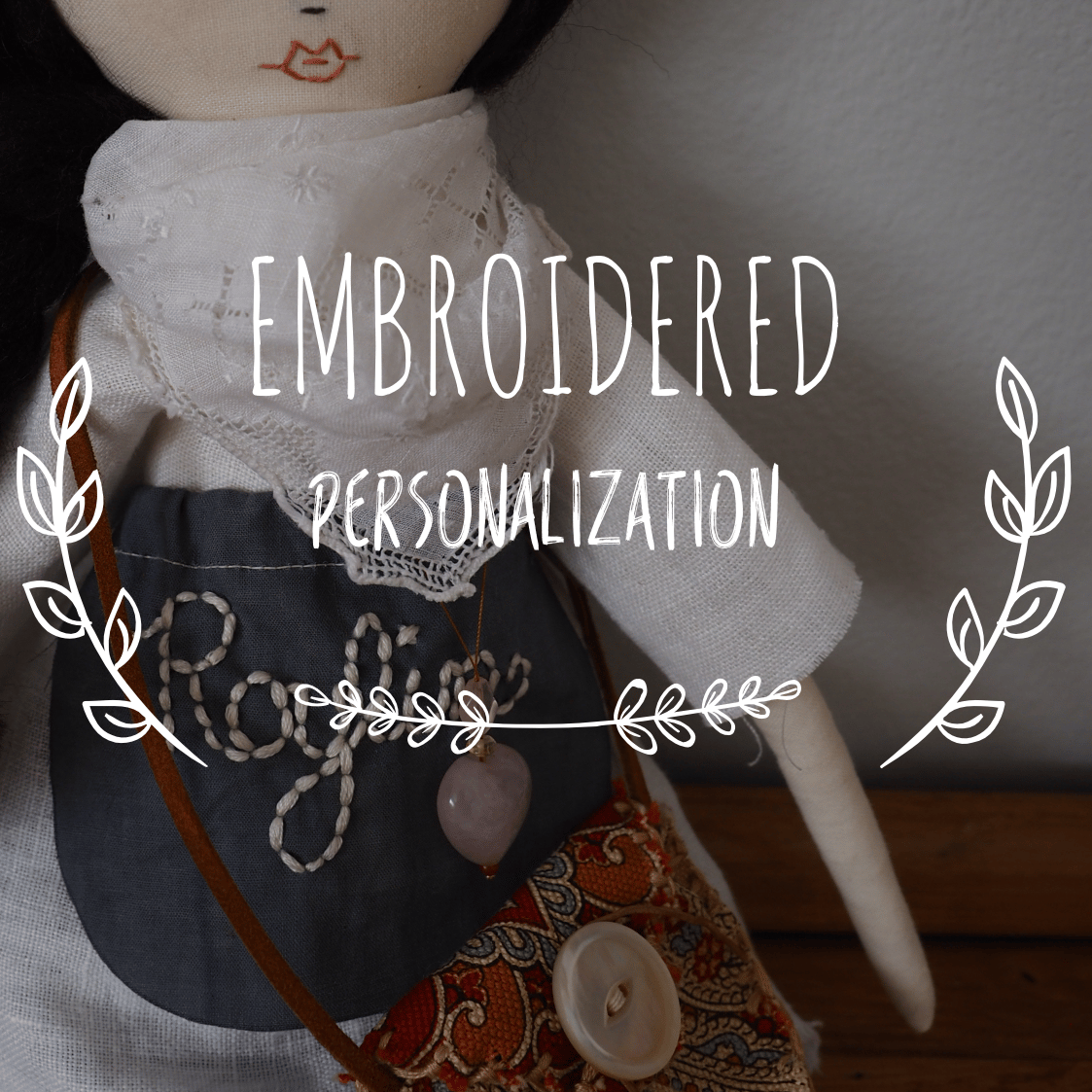 Image of Add on for hand embroidered name