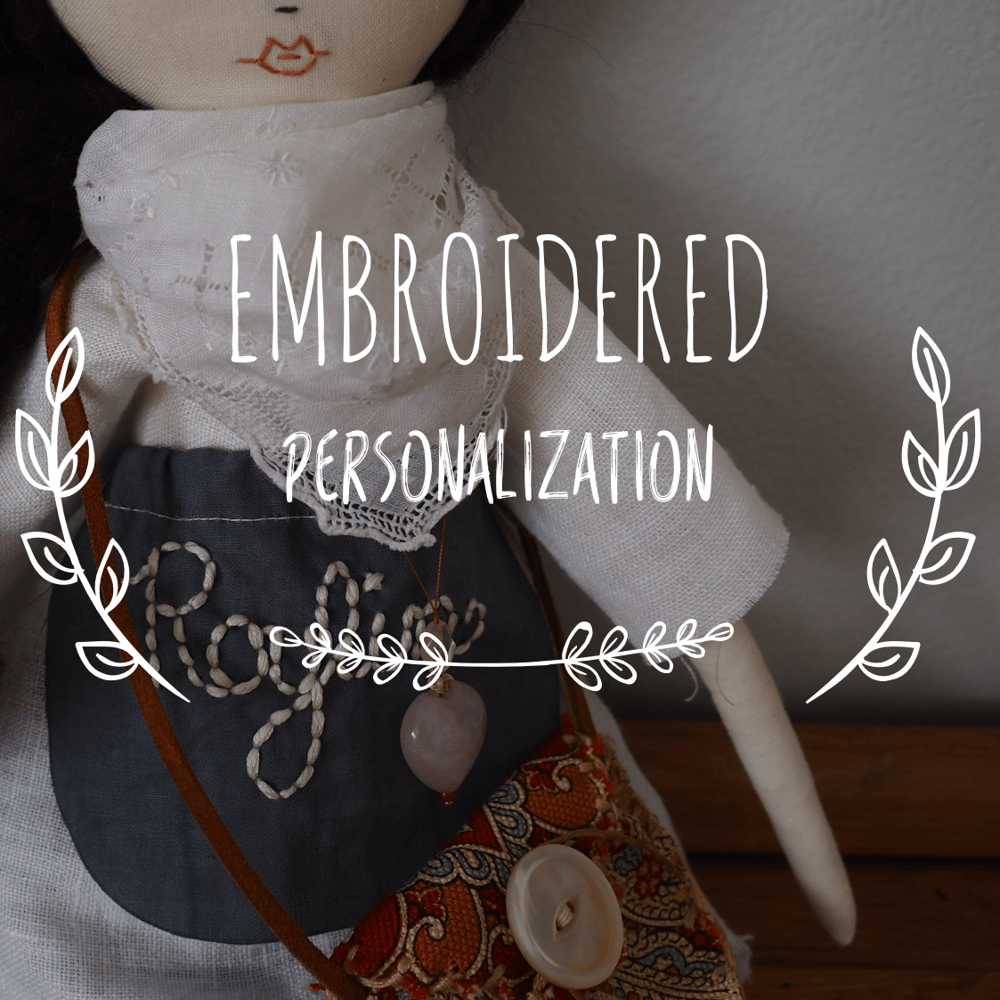 Image of Add on for hand embroidered name