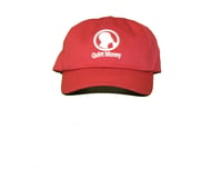 QM Official Deep Red Dad Cap