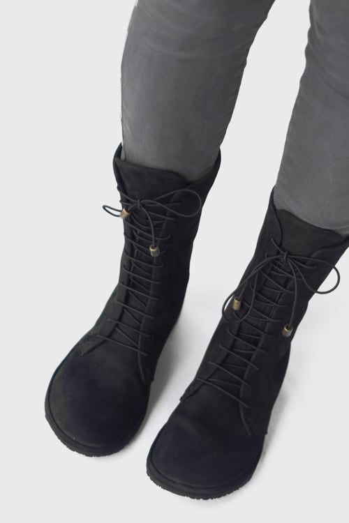 Image of Deco in Nubuck Black