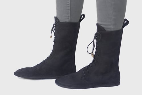 Image of Deco in Nubuck Black