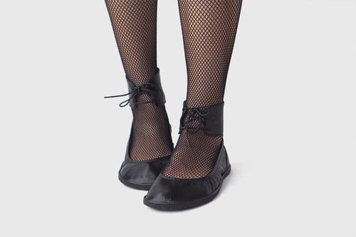 Image of Doll Ballet flats in Black