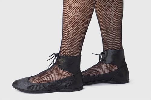 Image of Doll Ballet flats in Black