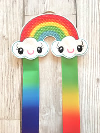 Image 2 of Rainbow bow and/or bow holder