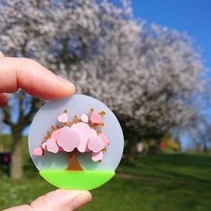 Image of Cherry Blossom Brooch