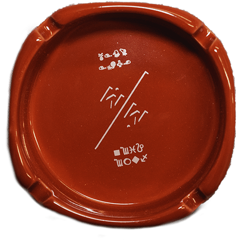 MM - Ashtray "fume bien"