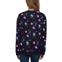 Image 3 of "Space Kitties" Unisex Sweatshirt
