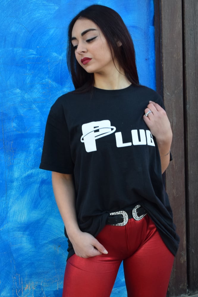 Image of T-SHIRT PLUG BLACK GIRL