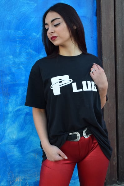 Image of T-SHIRT PLUG BLACK GIRL