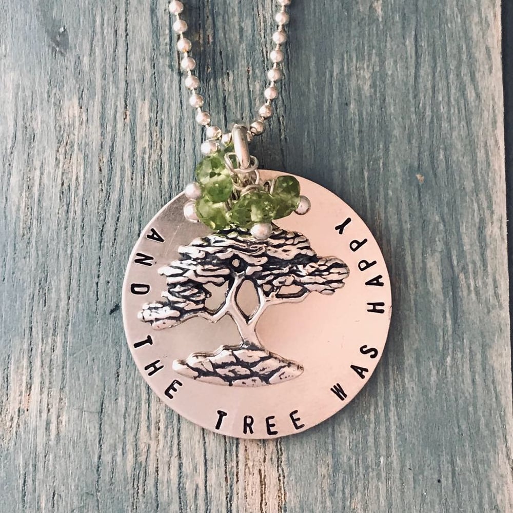 Image of And the Tree Was Happy Necklace