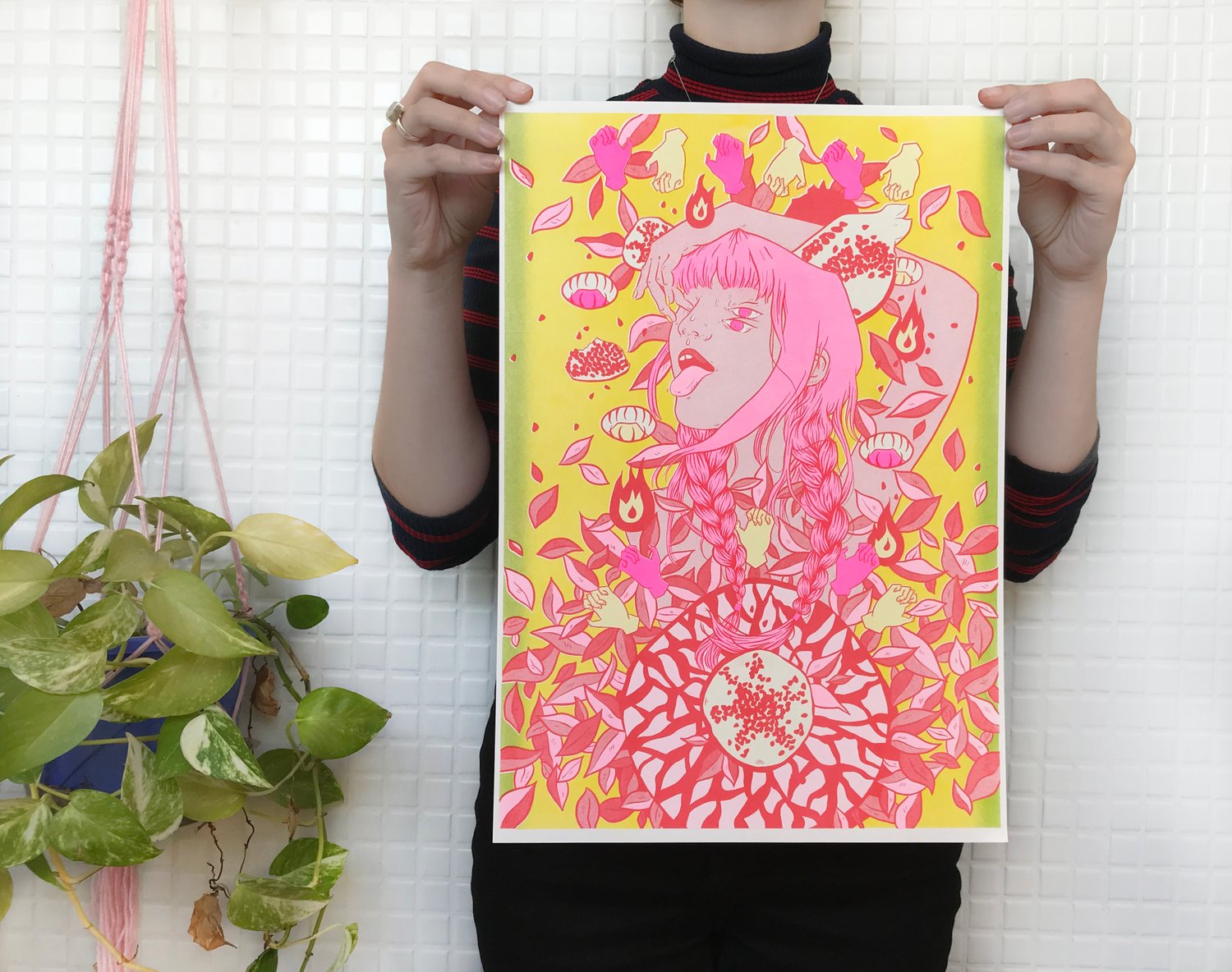 Image of Ophidia Print — Risograph Print