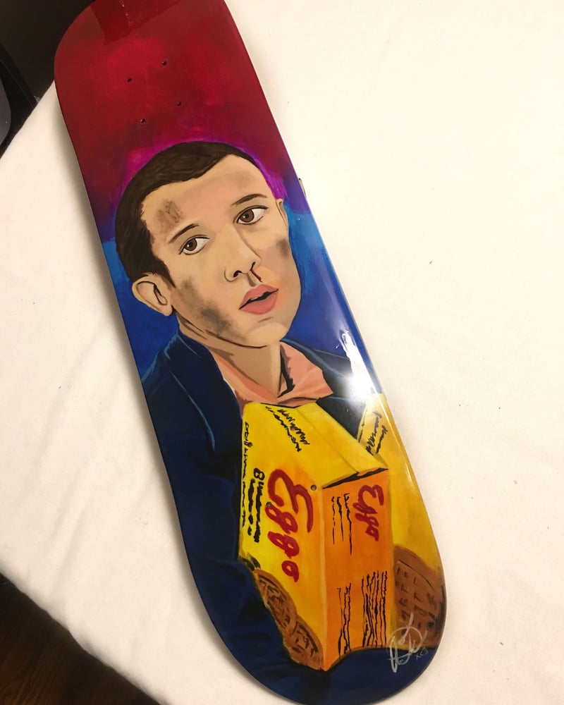 Image of "11" Custom Skate Deck