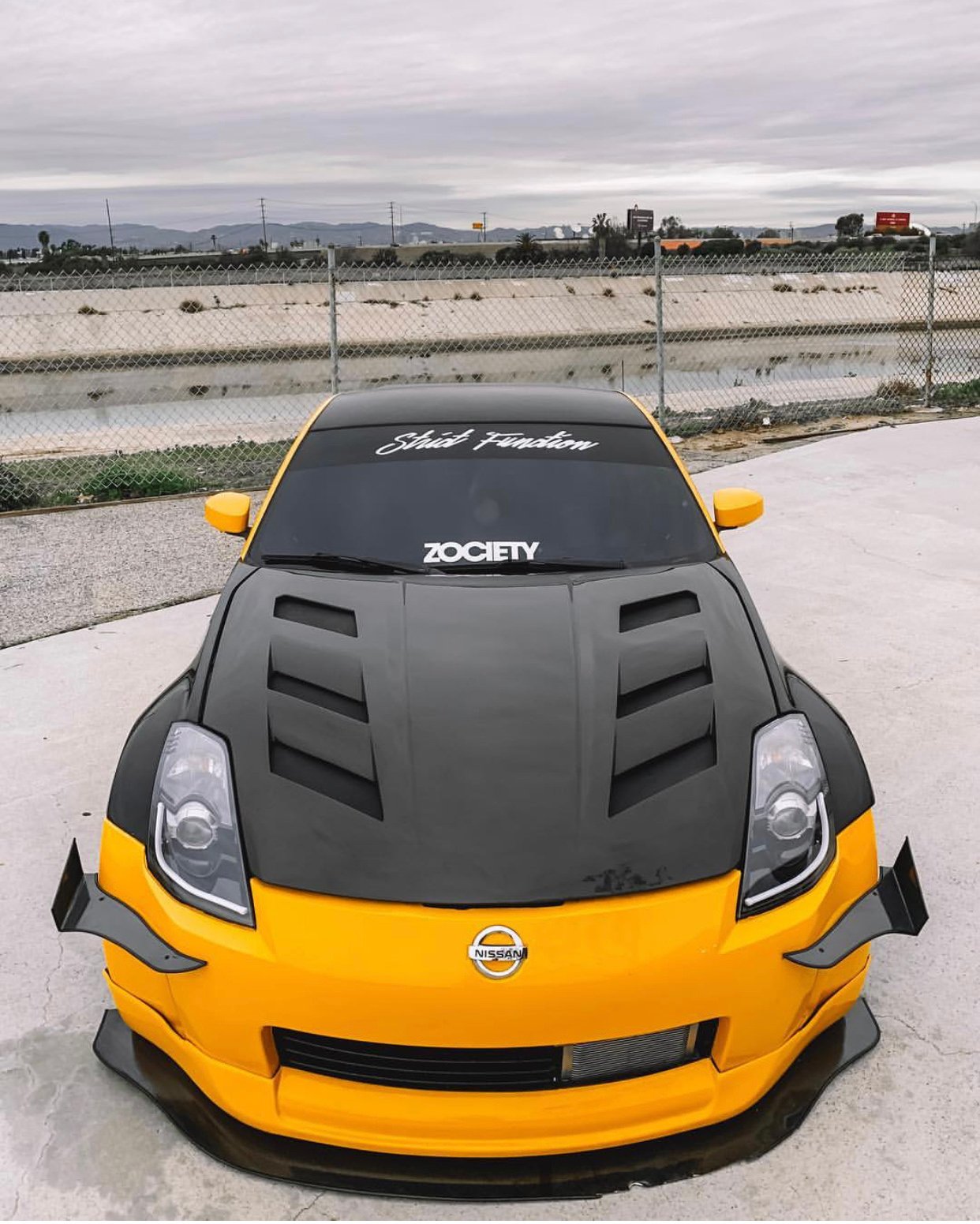 Image of 350z Oem Bumper Canards