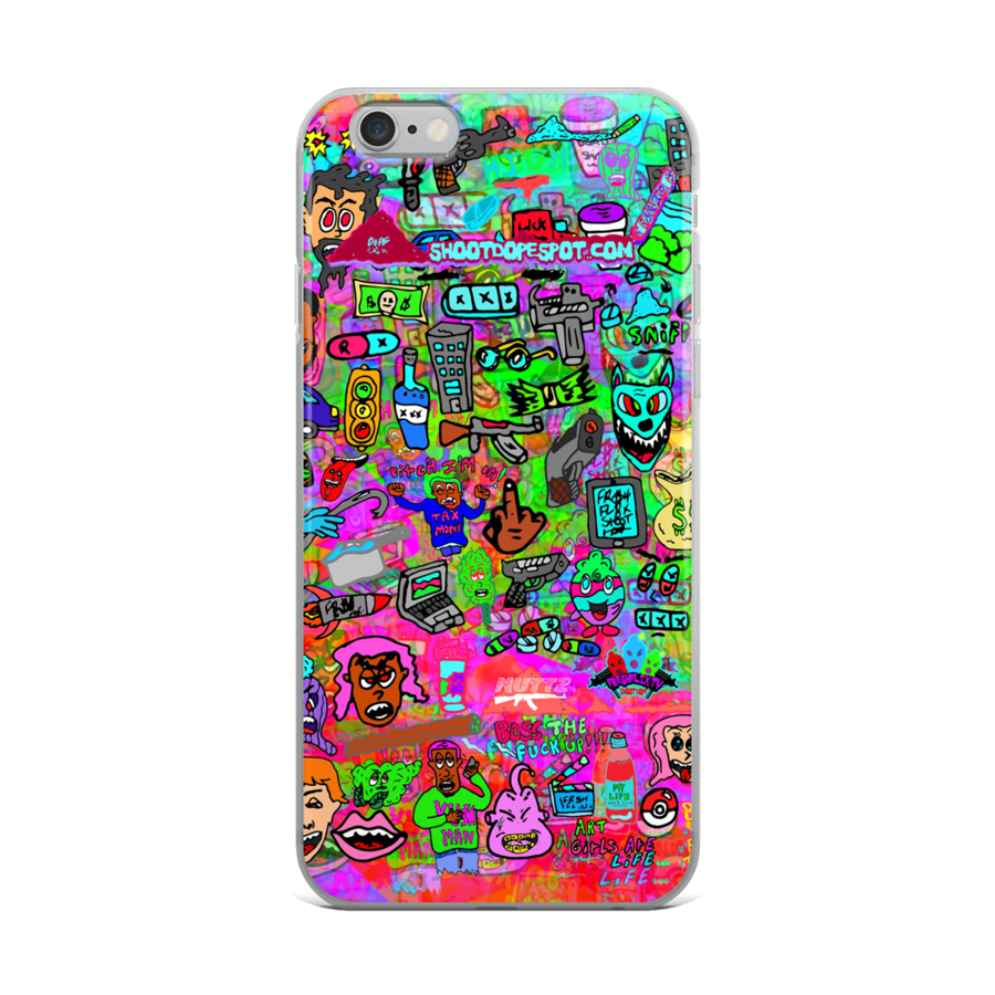 Image of Nutty WORLD iPhone Case