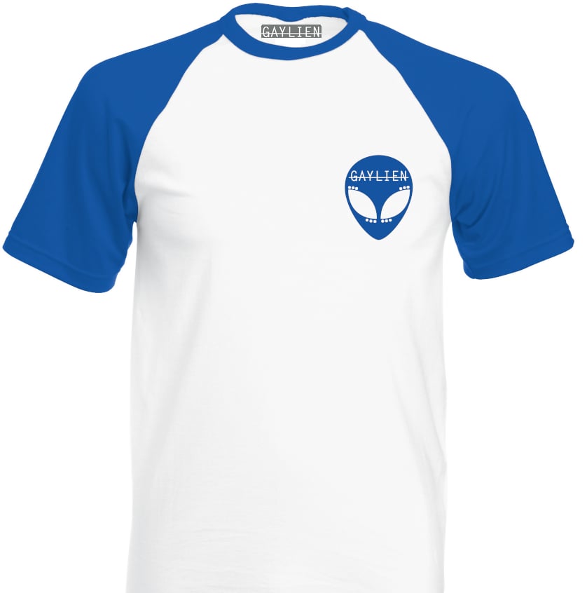 Download BASEBALL TSHIRT - BLUE | Gaylien Clothing