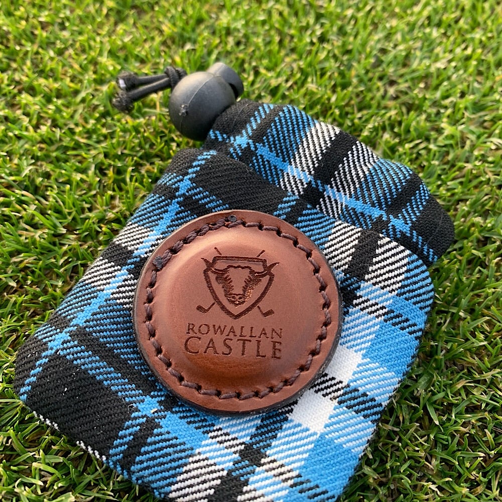 Image of Luxury Leather Golf Ball Marker