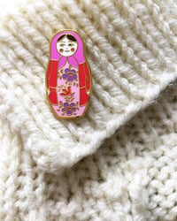 Image 1 of Russian Doll Pin