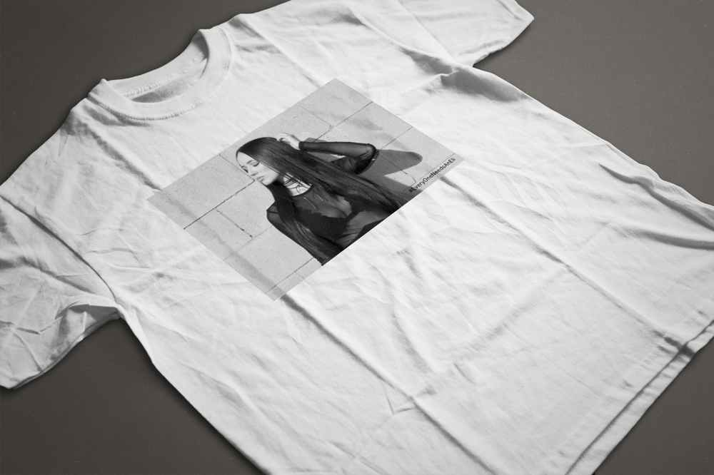 Image of The Black & White Eli Tee 