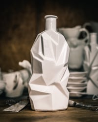 Image 1 of Angular Bottle Vase / Fas Botel Onglog