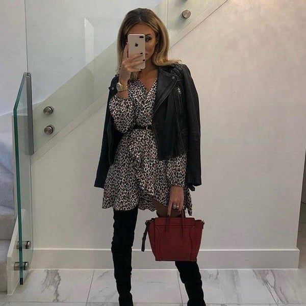 Image of Esme Printed Dress