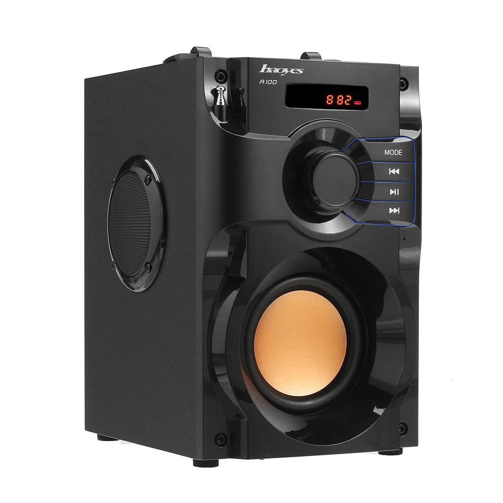 Image of High Power Bass Bluetooth Speaker Surround Sound System Active Music Box