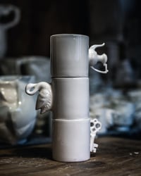 Image 3 of Swan Espresso Cup / Cwpan Espresso Alarch
