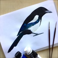 Image 5 of Mordor Magpie ~ Removable Wall sticker 