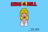 King of the Hill - Luanne Weather Girl Enamel Pin