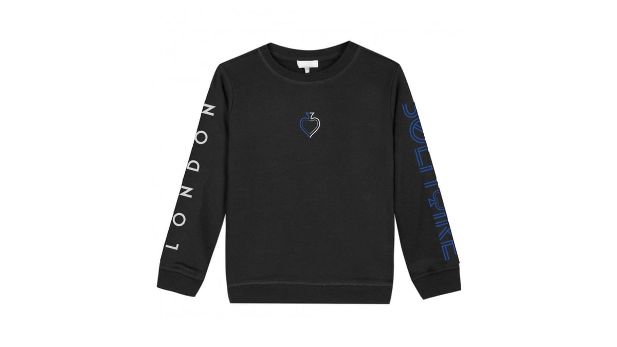 Arm Logo Sweatshirt Blue Solitairelondon