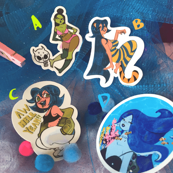 Image of Character stickers ! 