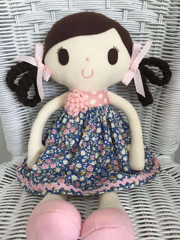 Image of Poppy - Handmade Doll