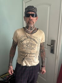 Image 2 of HARLEY DAVIDSON TEE 1969/70 ROOED