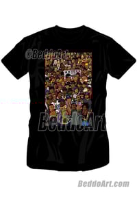 Image 1 of The Golden Age of Hip Hop by Beddo T-shirt