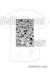 The Golden Age (black & white version) T-shirt by Beddo