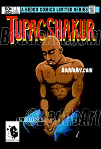Tupac Shakur #3 Comic Book Cover (PRINT or POSTER)
