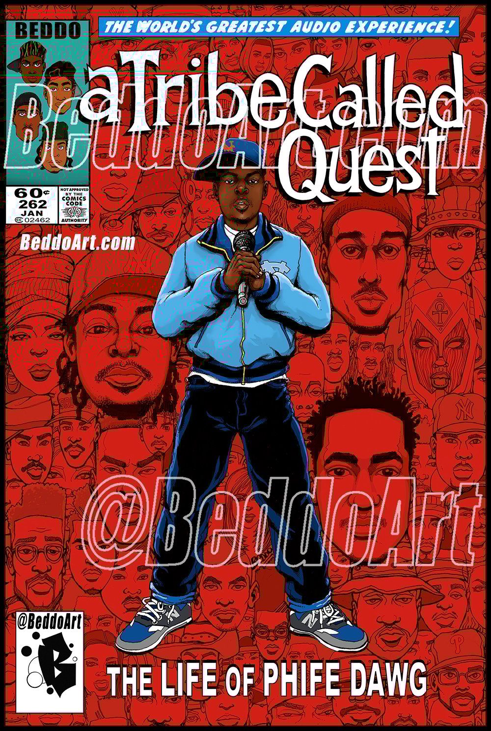 Tribe The Life Of Phife Dawg 262 Print Or Poster Beddo Art