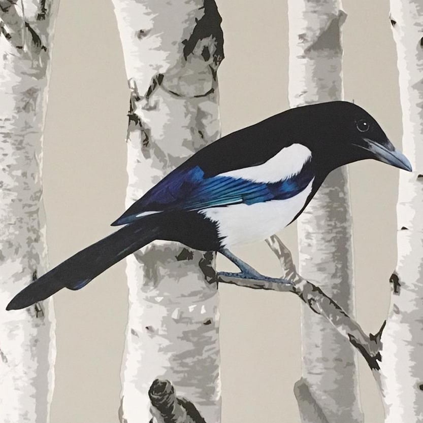 Image of Mordor Magpie ~ Removable Wall sticker 